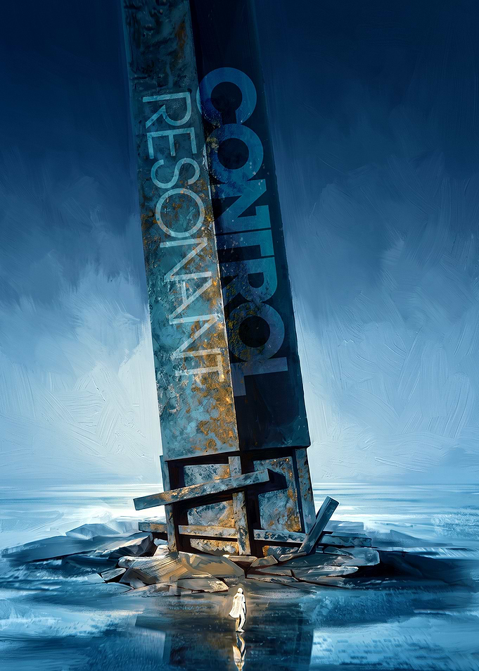 Control Resonant Monolith Art