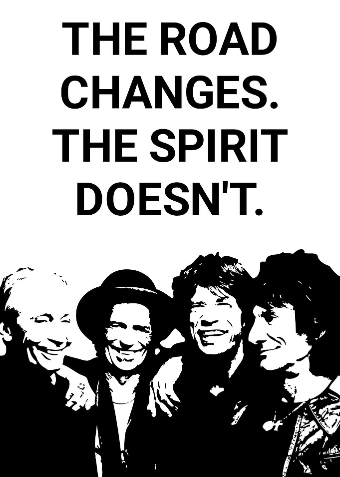 The Rolling Stones Inspirational Poster