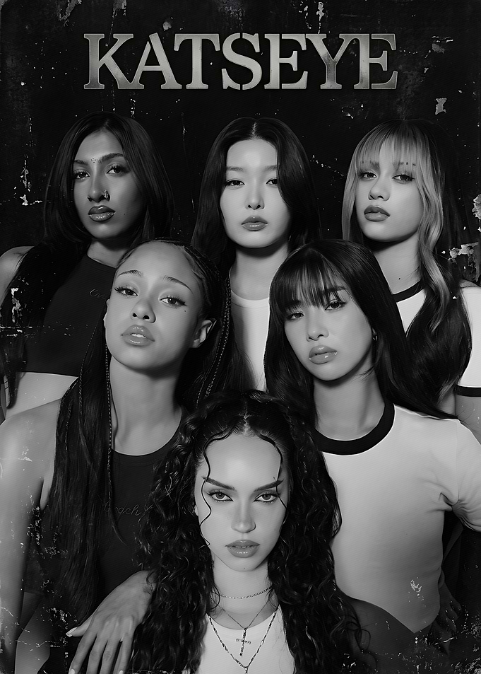 KATSEYE Group Portrait Poster