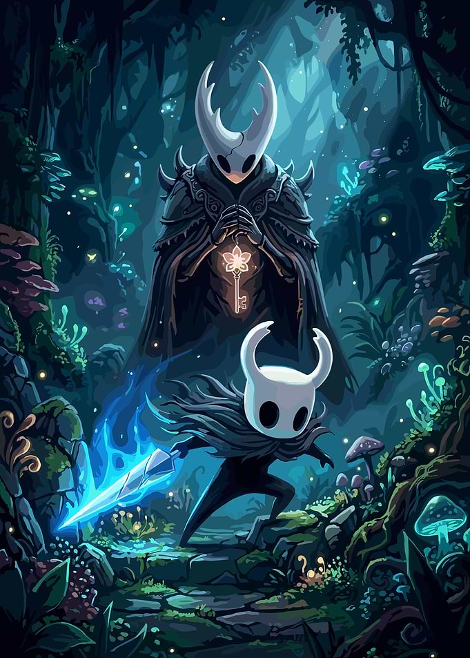 Hollow Knight and The Pale King