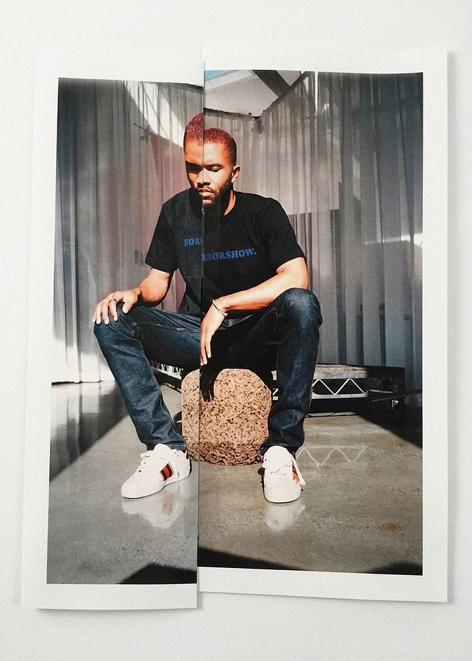 Frank Ocean Editorial Magazine Spread