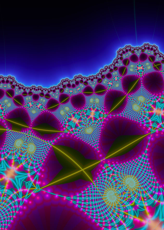 The Signal Lamps - Burning Ship Julia Fractal