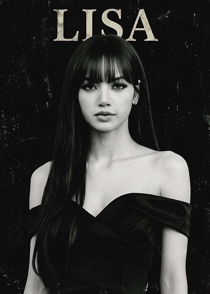 Lisa Blackpink Portrait Poster