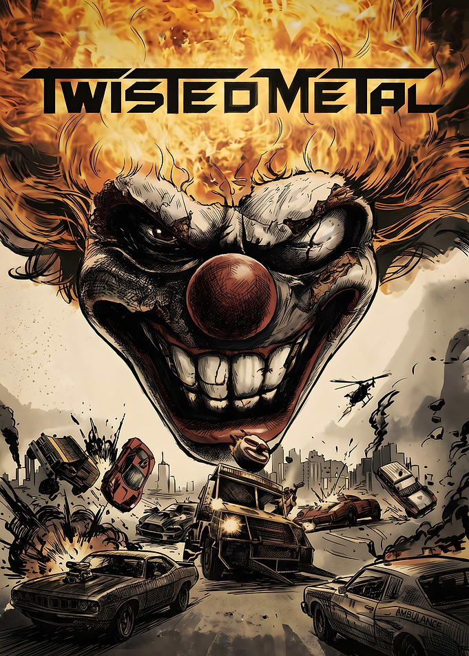 Twisted Metal Sweet Tooth Poster
