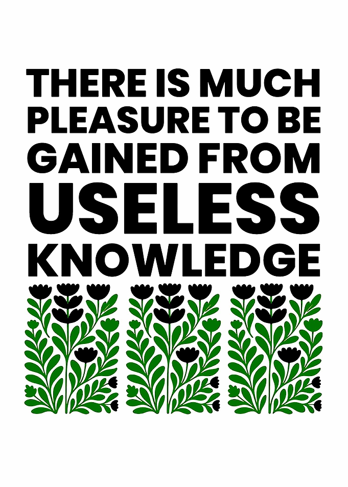 Inspirational Quote Floral Text Art