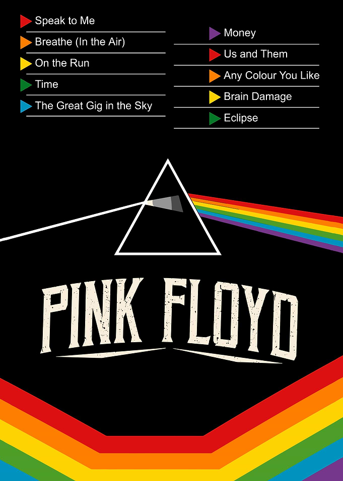 Pink Floyd Dark Side Poster