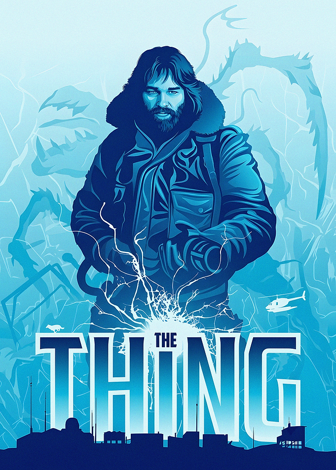 The Thing Movie Poster Art