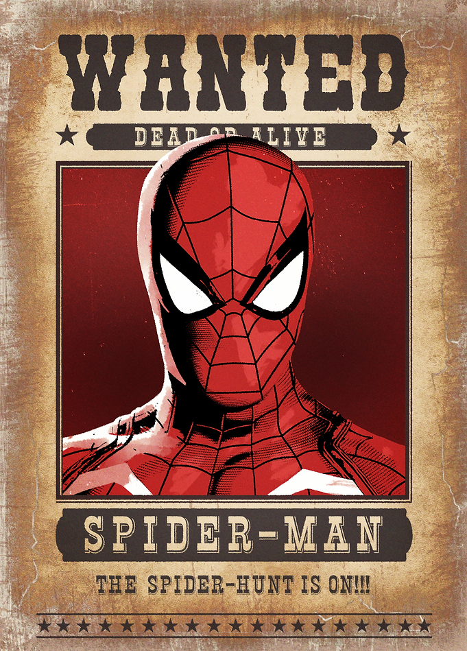 Wanted Poster - Spider-Man