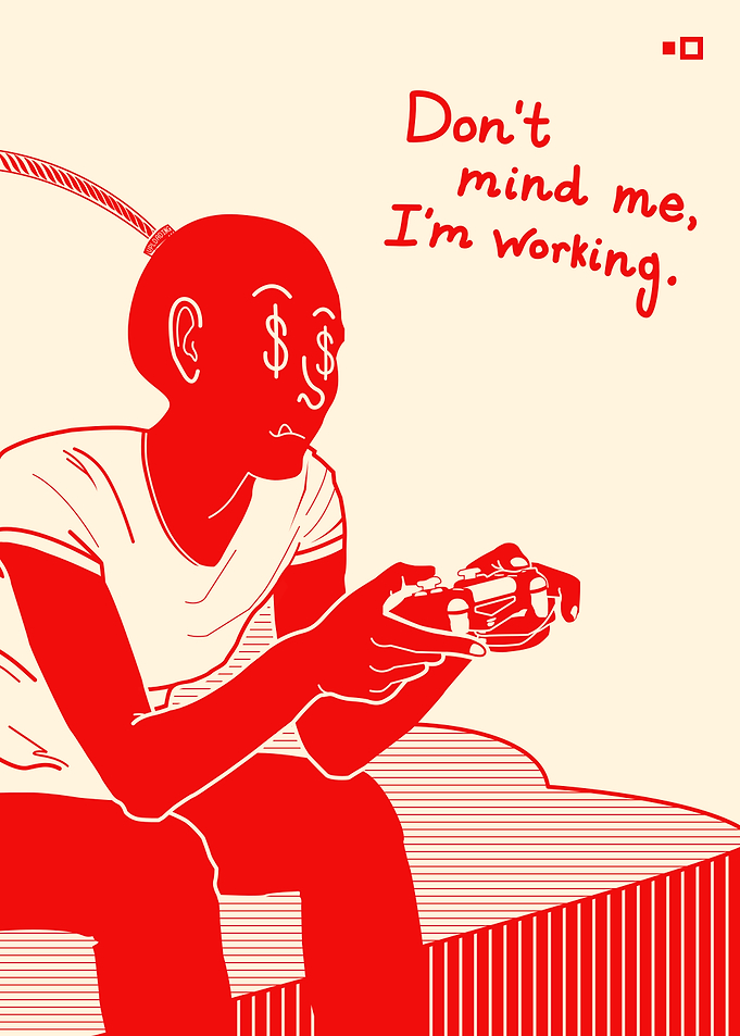 Don't mind me, I'm working