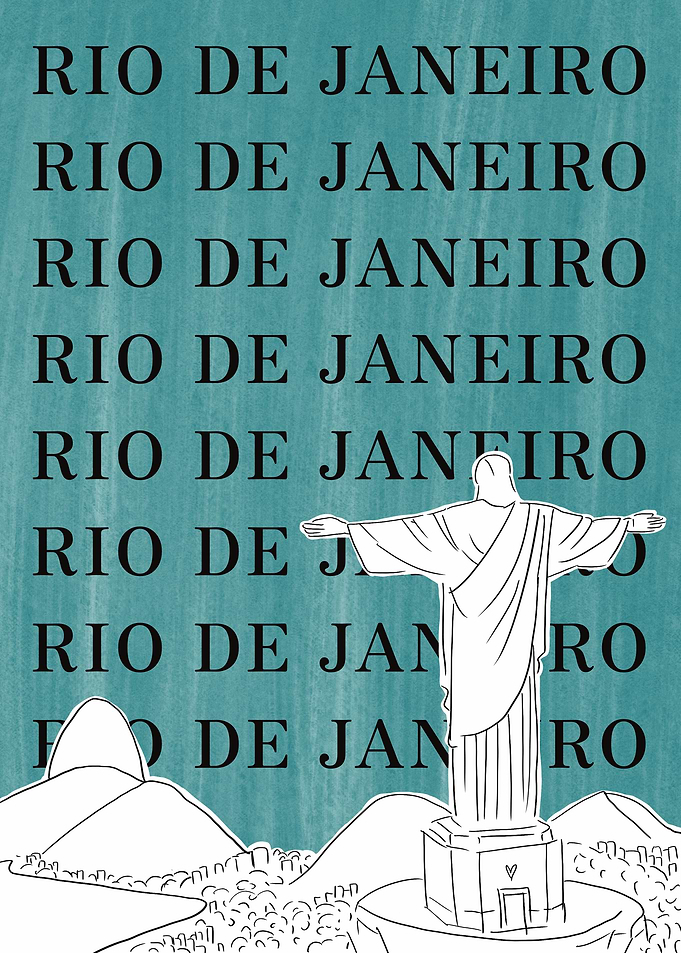 Rio de Janeiro Christ the Redeemer Poster