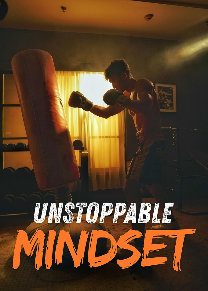 Unstoppable Mindset Boxing Motivational Poster