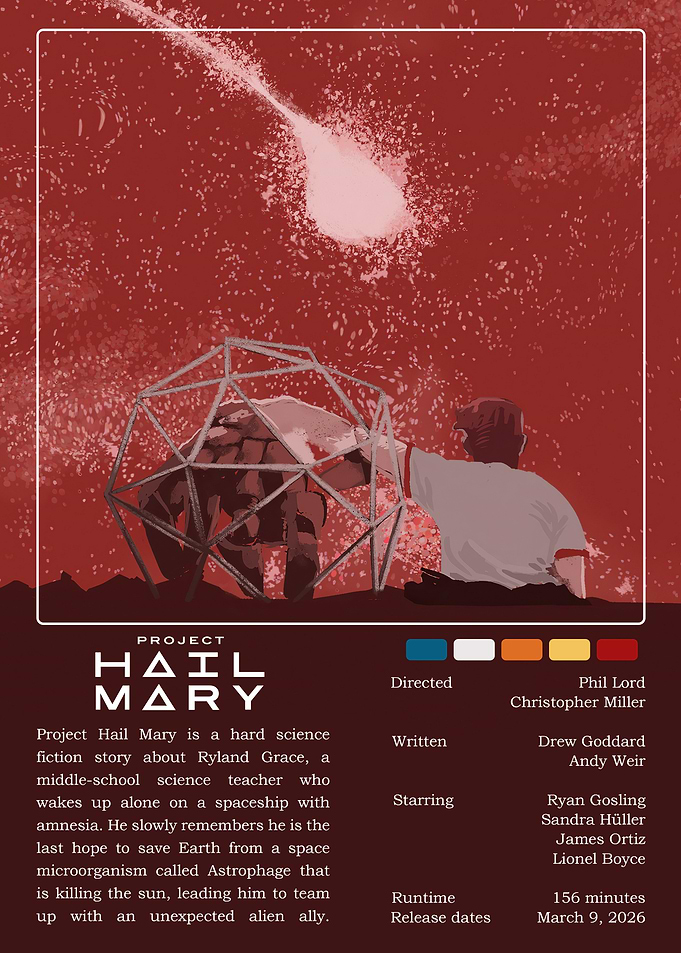 Project Hail Mary Movie Poster