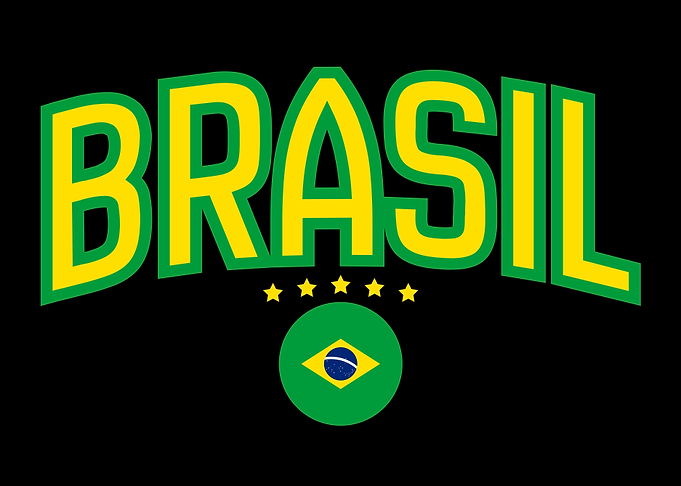 Brasil National Soccer Team Beazilian Flag Graphic