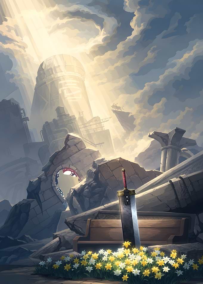 Final Fantasy VII Buster Sword Memorial