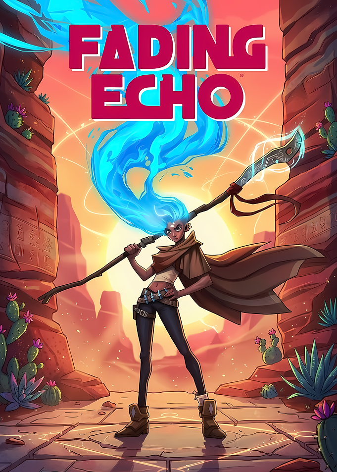 Fading Echo Fantasy Game Poster