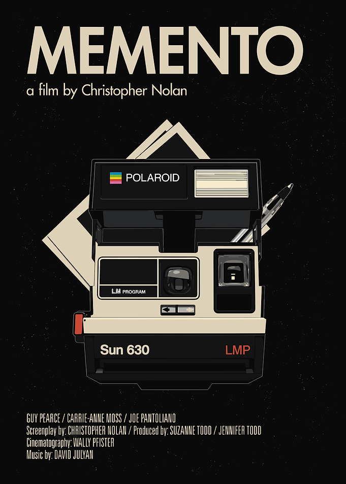 Memento Minimalist Movie Poster