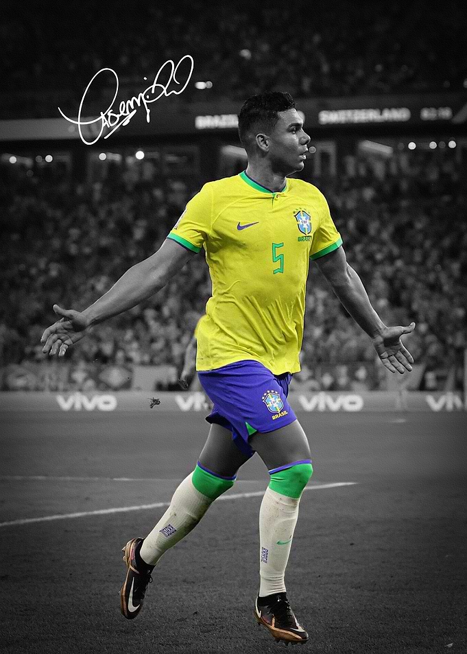 Casemiro Brazil National Team Soccer