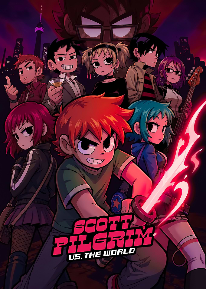 Scott Pilgrim vs. The World Poster