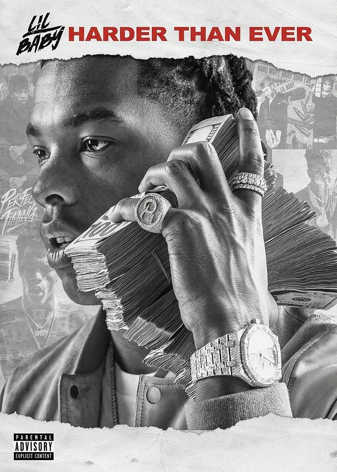 Lil Baby Harder Than Ever Album Cover