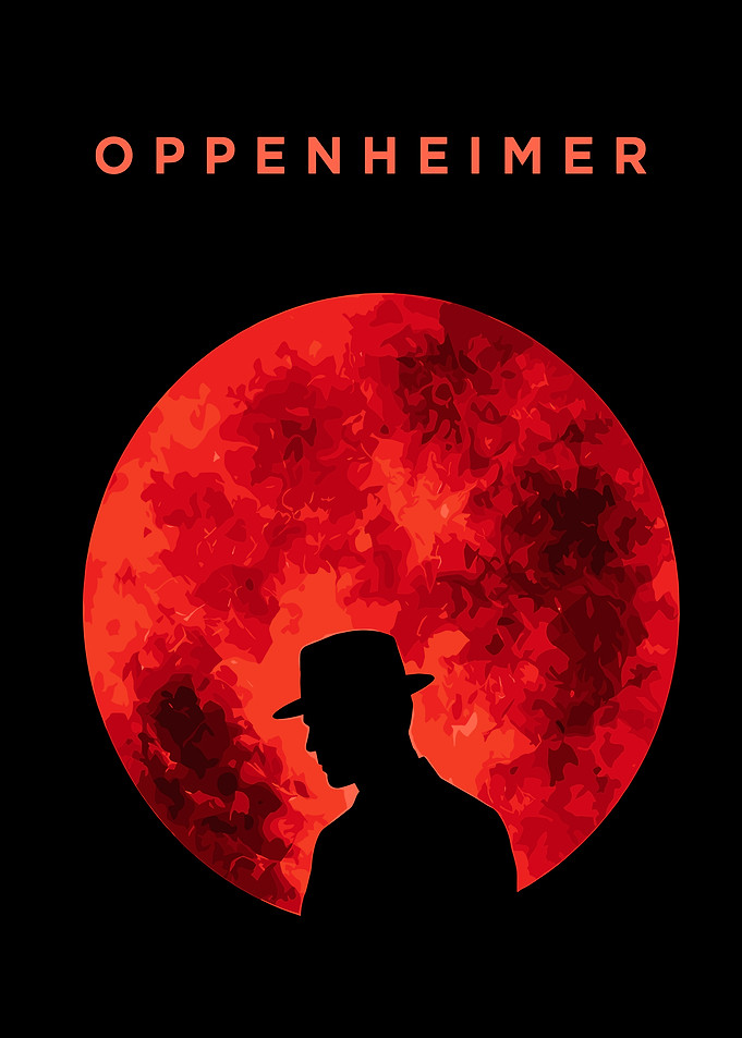 Oppenheimer Minimalist Movie Poster