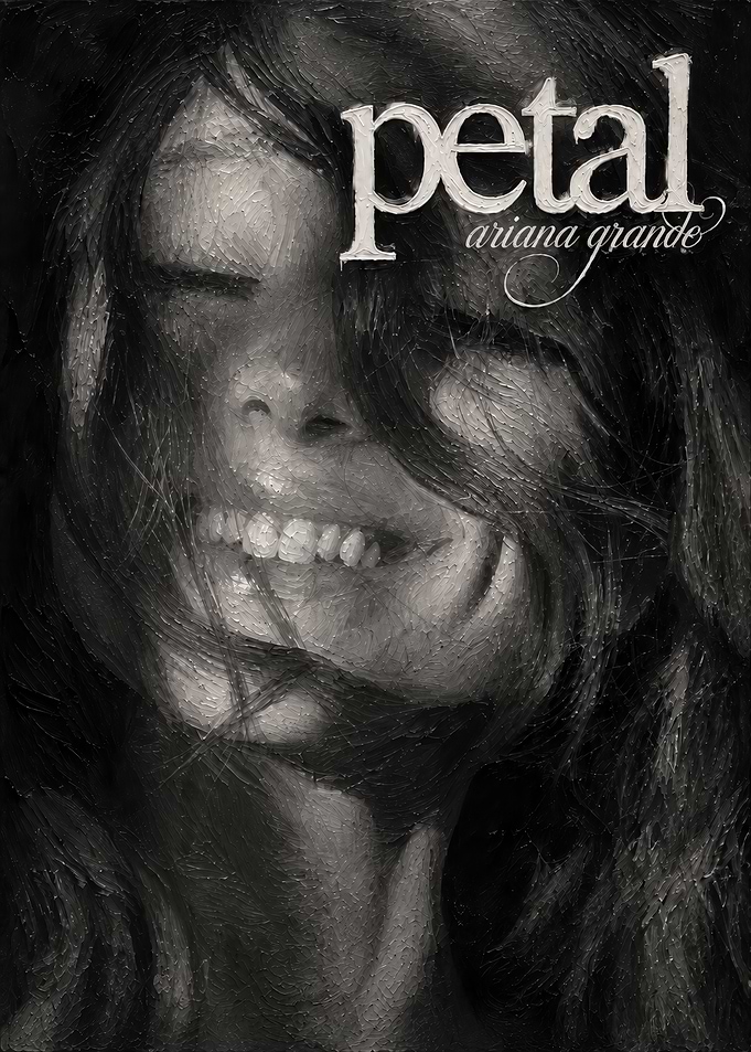 Petal Portrait Poster