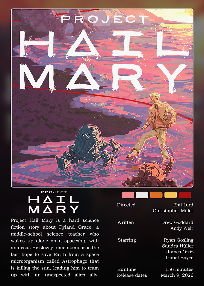Project Hail Mary Movie Poster
