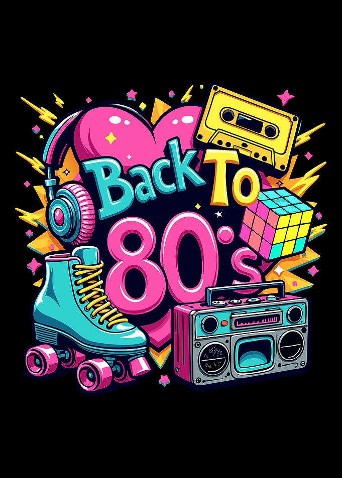Back to the 80s Retro Design