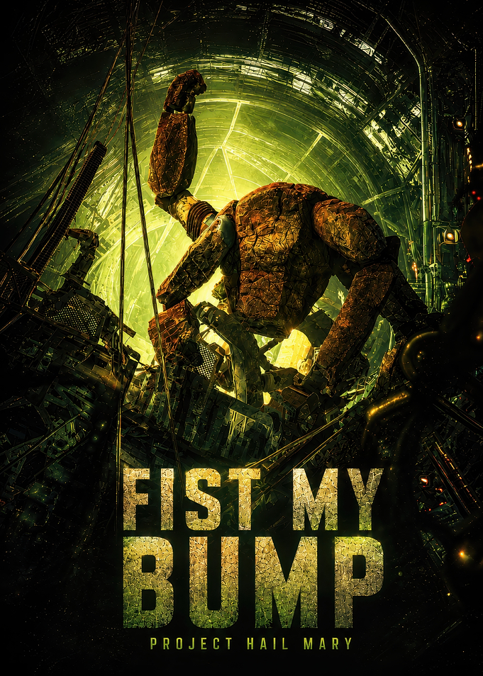 Project Hail Mary Rocky Fist Bump