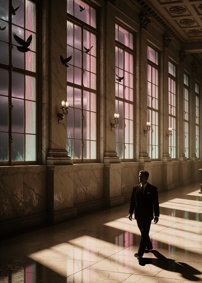 Surreal Solitude: The Grand Hall