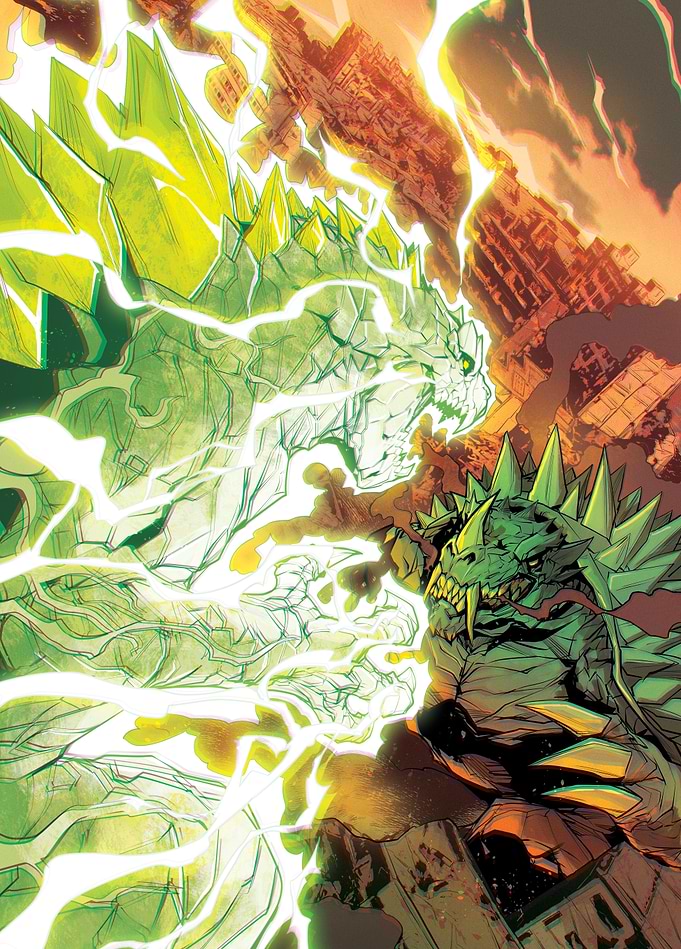 Godzilla's Crystalline Fury