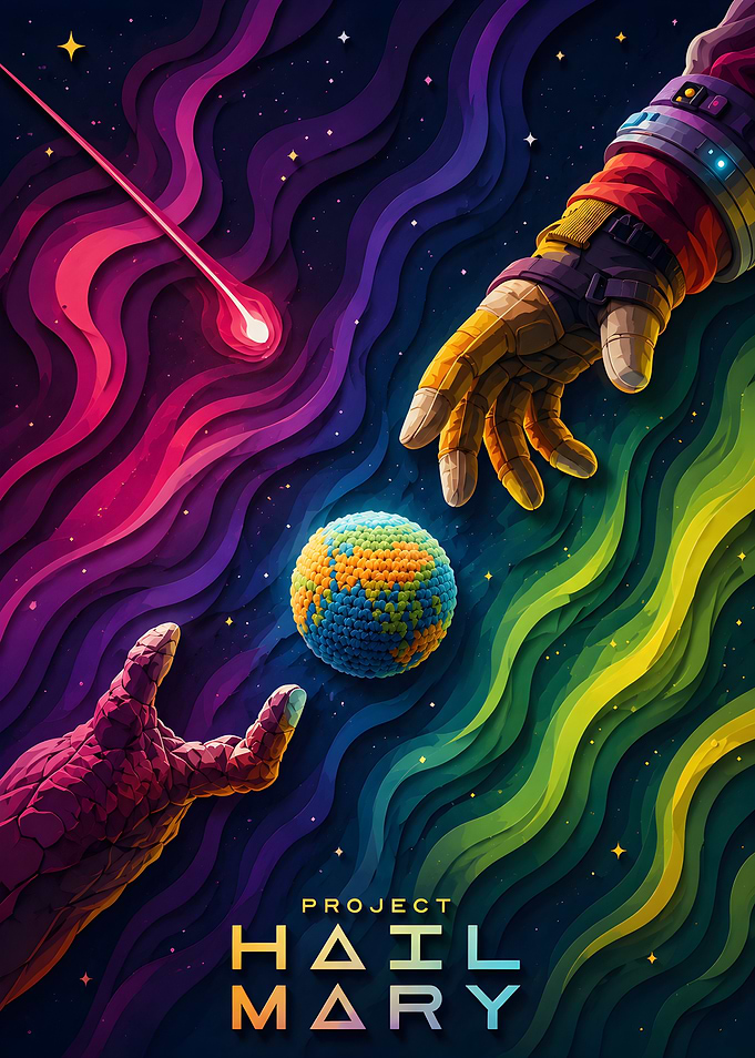 Project Hail Mary Space Art