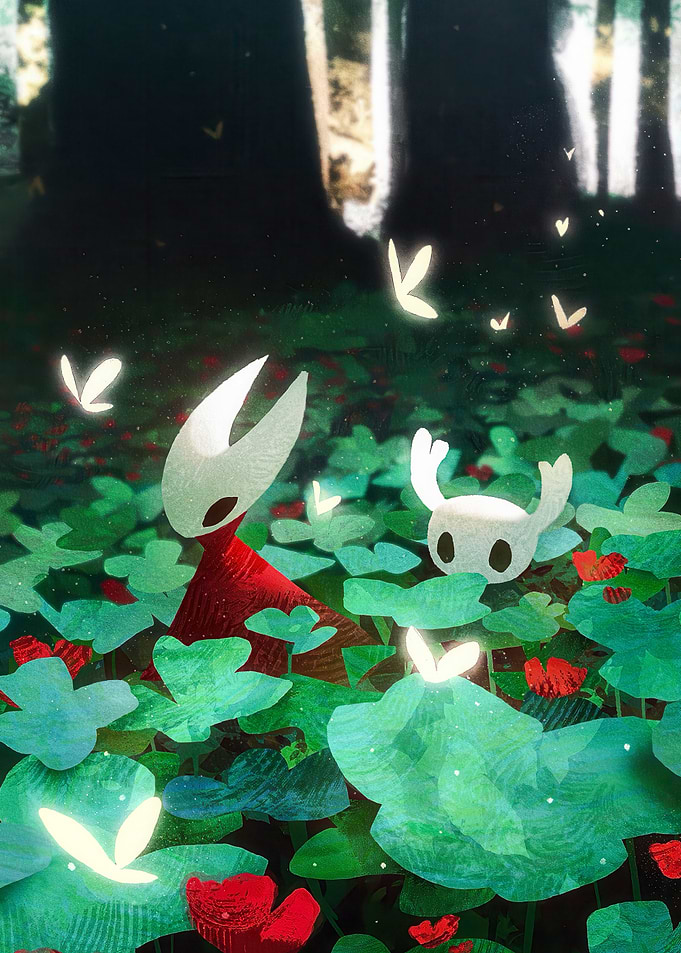 Hornet and The Knight in Meadow