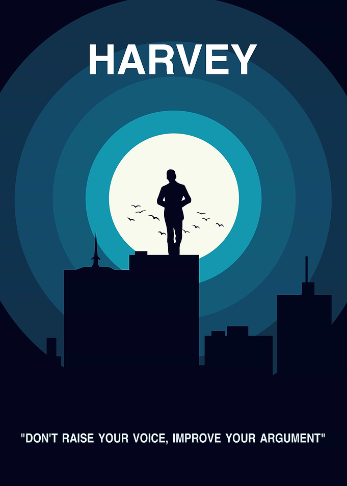 Harvey Specter Minimalist Poster