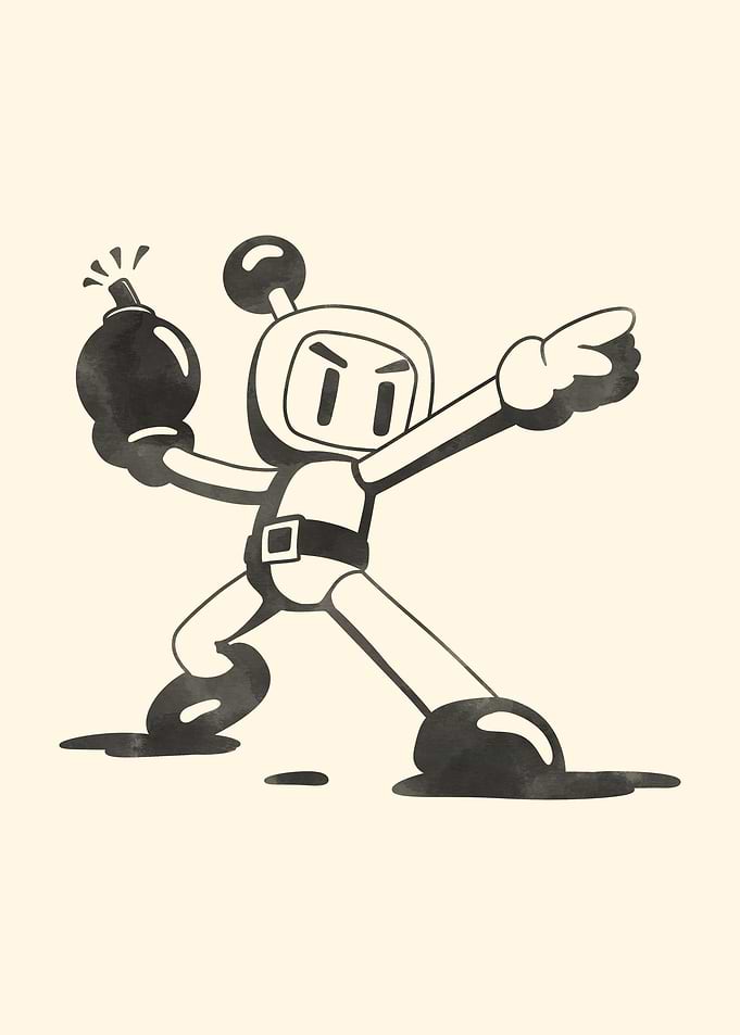 Retro Revolution Bomberman