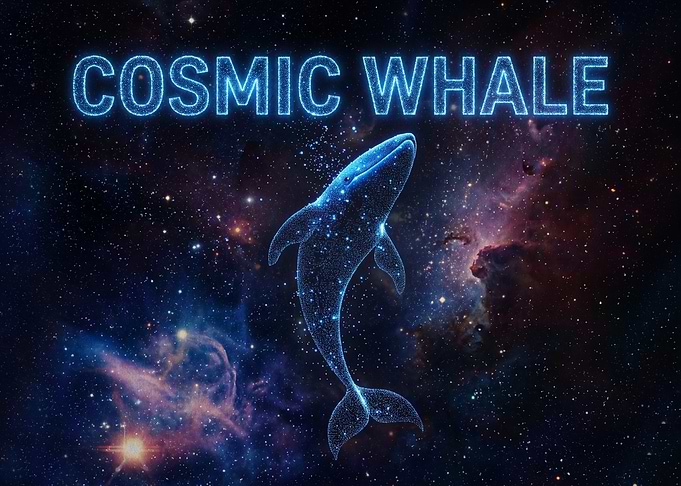 Cosmic Whale in Deep Space
