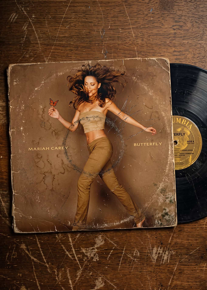 Mariah Carey Butterfly Vinyl Record