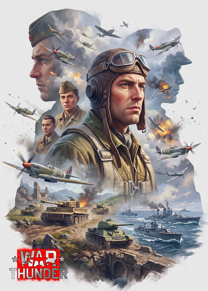 War Thunder Military Combat Montage