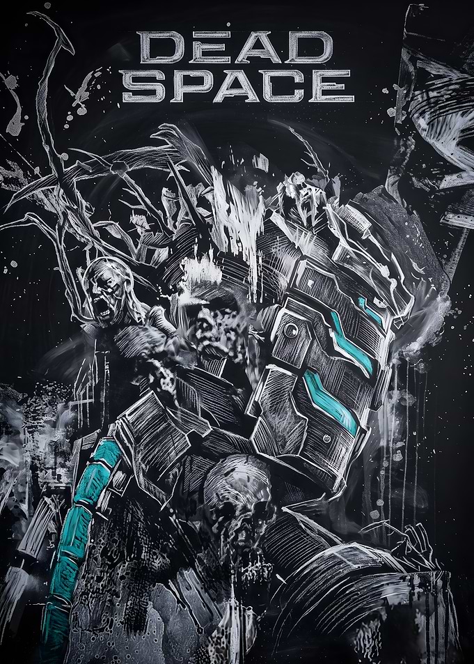 Dead Space Isaac Clarke Poster