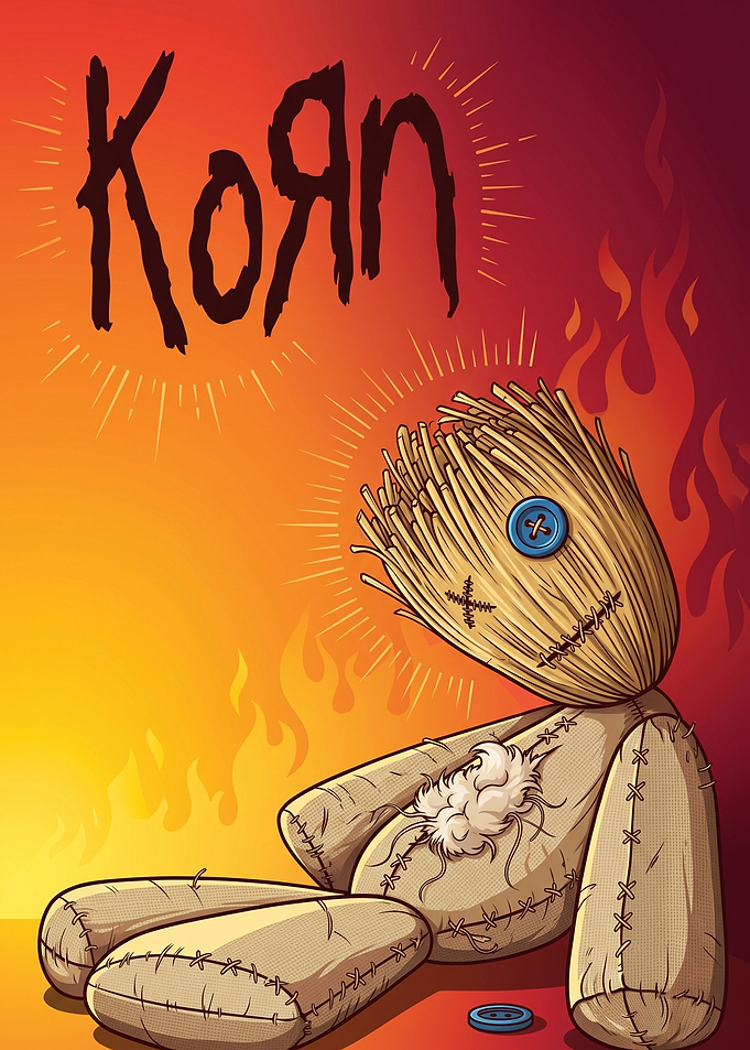 Korn Album Cover Portrait