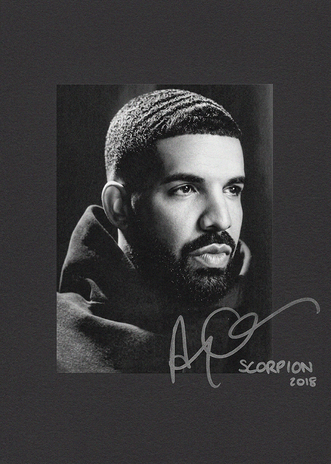 Drake Scorpion Album Portrait Poster