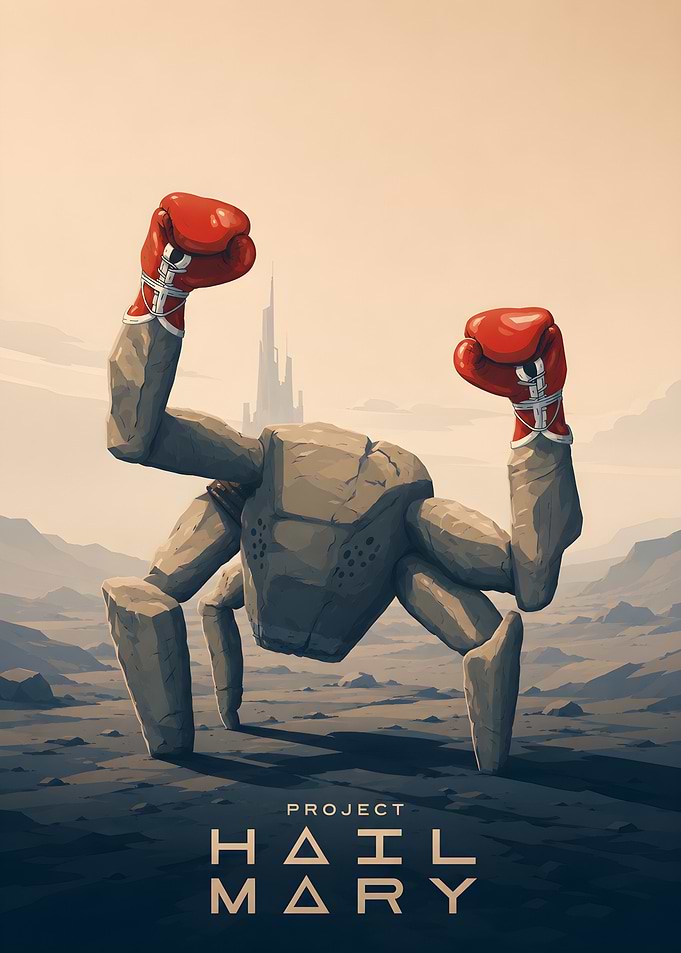 Project Hail Mary Rocky Poster