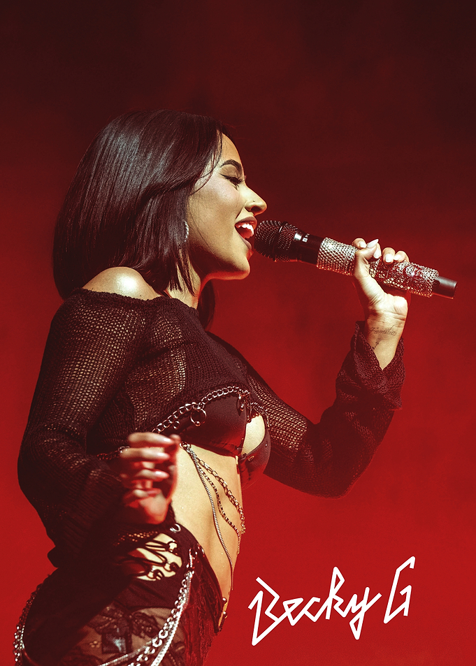 Becky G Performing Live on Stage