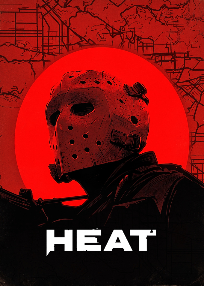 Heat Movie Poster Art