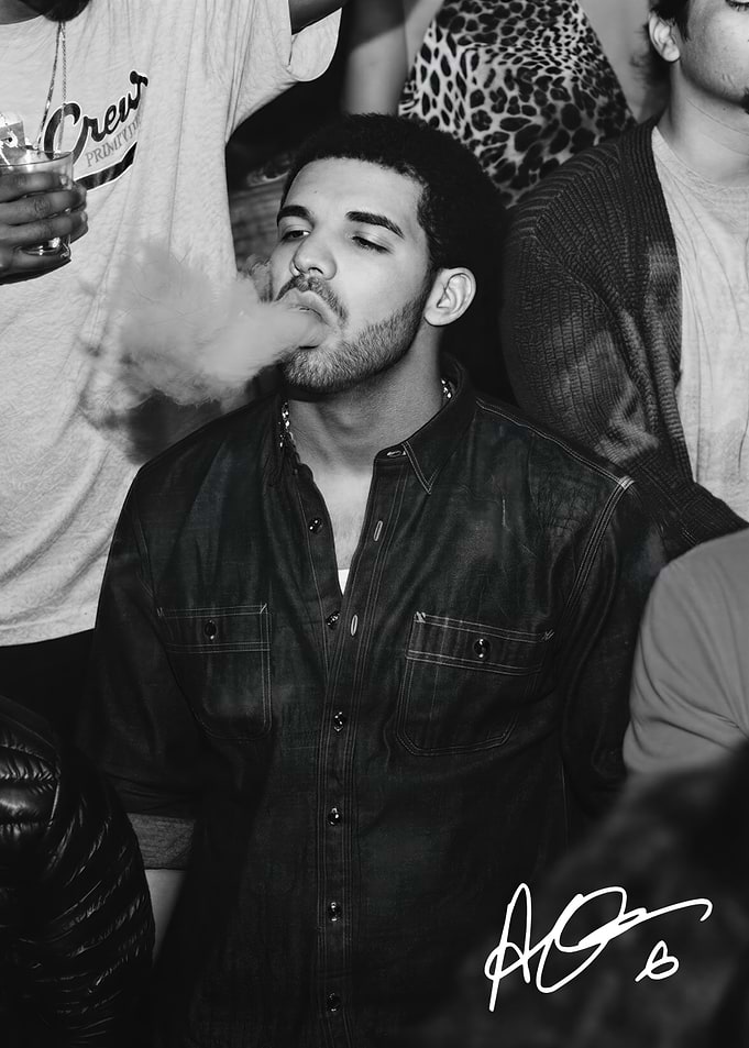 Drake Smoking