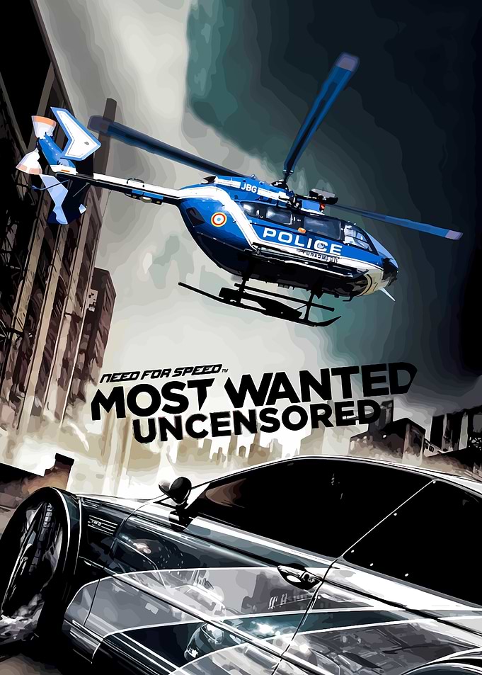 Need for Speed Most Wanted Poster