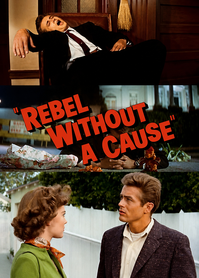 Rebel Without a Cause Movie Collage