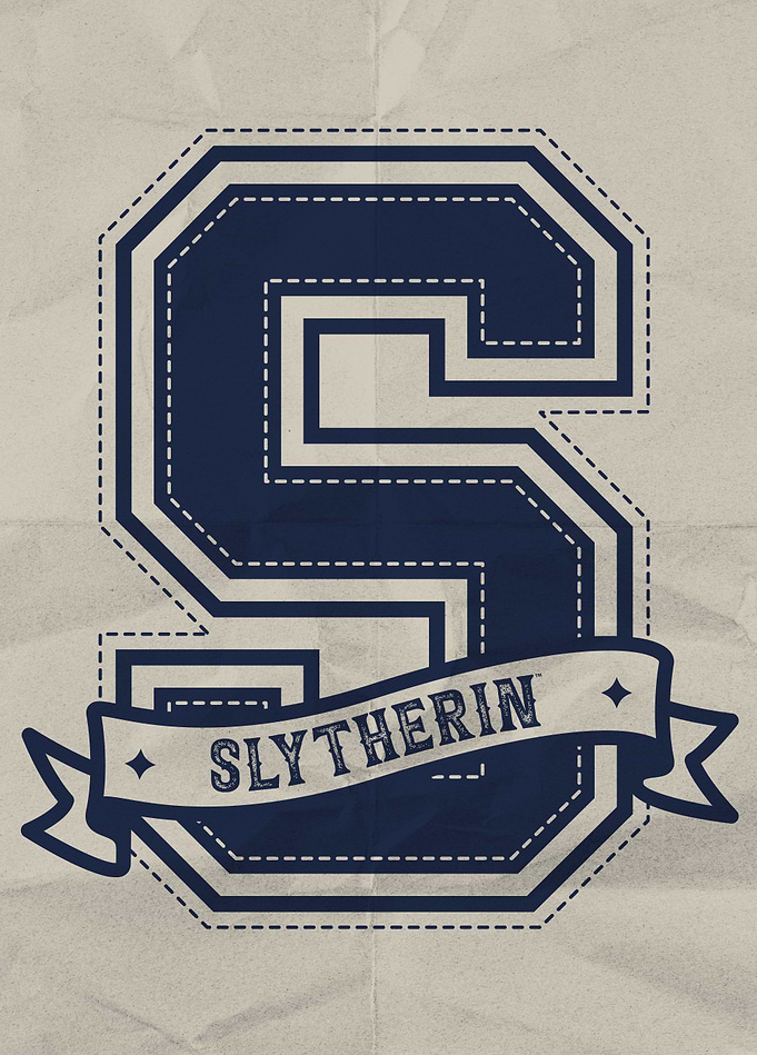 Slytherin House Collegiate Emblem