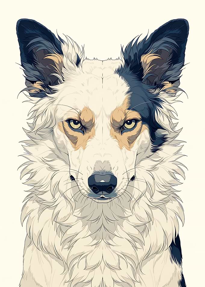 Intelligent border collie