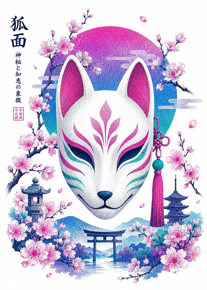 Kitsune Mask