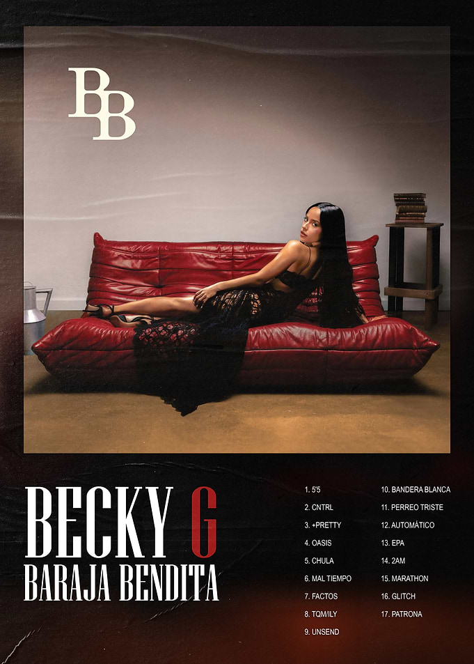 Becky G Baraja Bendita Album Cover